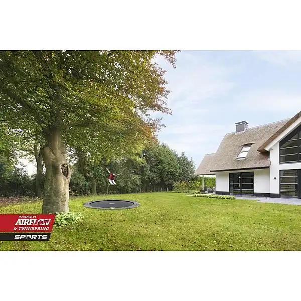 Батут Berg FlatGround Elite Grey 380см