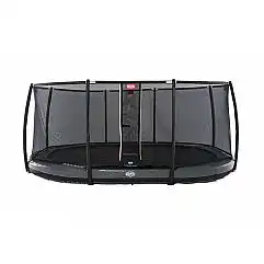 Батут Berg Grand Elite InGround 520cm Grey сеткою Deluxe