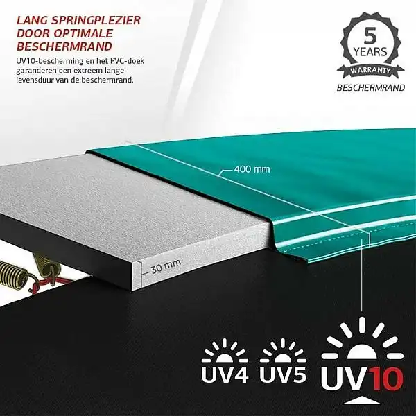 Батут Berg Elite 330см Grey з сіткою Deluxe