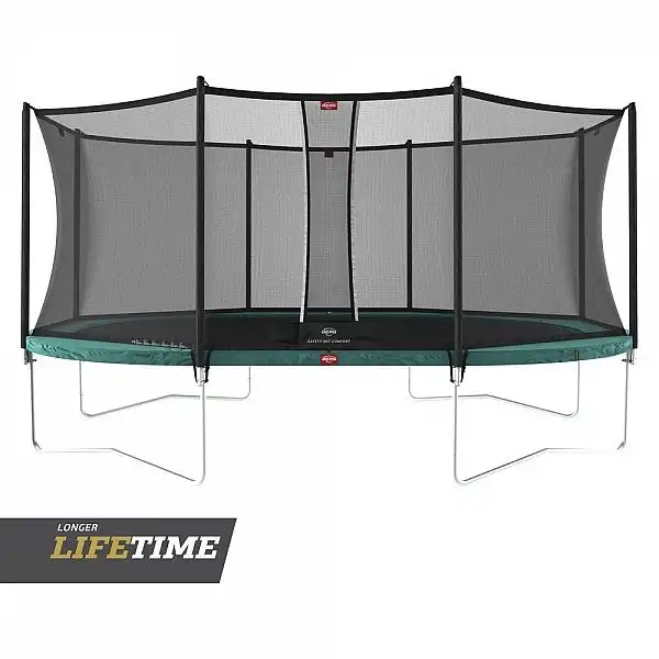 Батут Berg Grand Favorit 520см green з сіткою Comfort