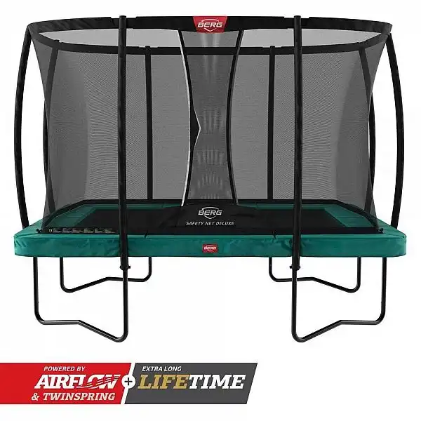 Батут Berg Ultim Champion 330cm Green сеткою Deluxe