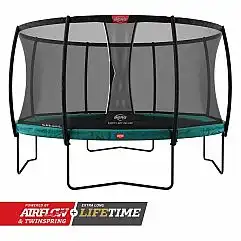 Батут Berg Champion 430см Green з сіткою Deluxe