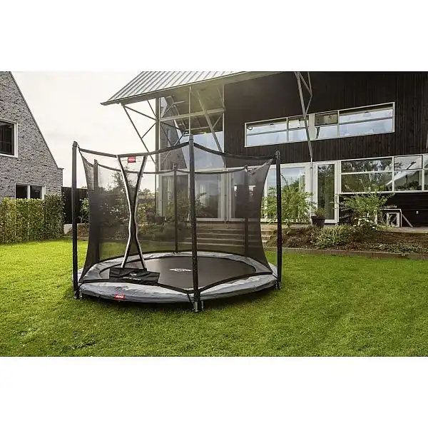 Батут Berg Favorit InGround 330см Grey с сеткой Comfort