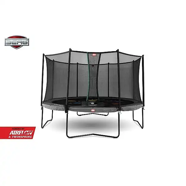 Батут Berg Champion Regular 430 Grey Levels із сіткою Comfort