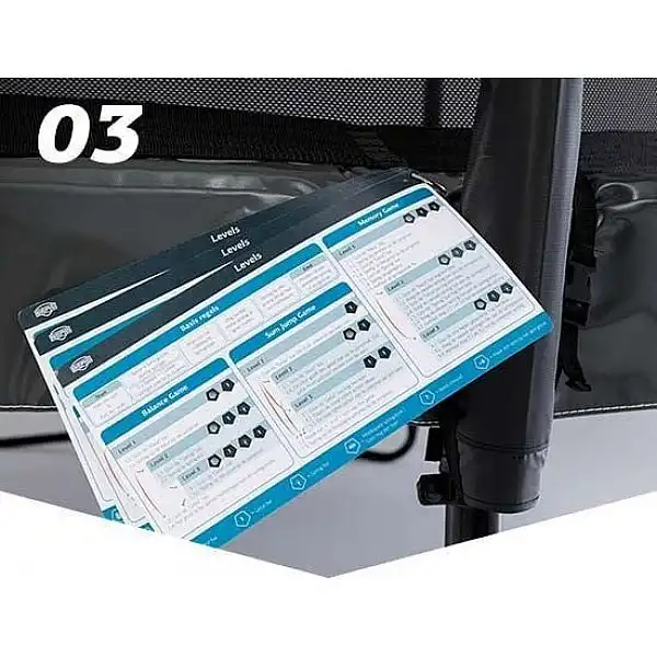 Батут Berg Champion Regular 430 Grey Levels із сіткою Comfort