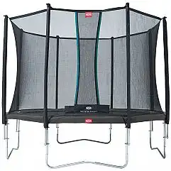 Батут Berg Favorit 430см Grey з сіткою Comfort
