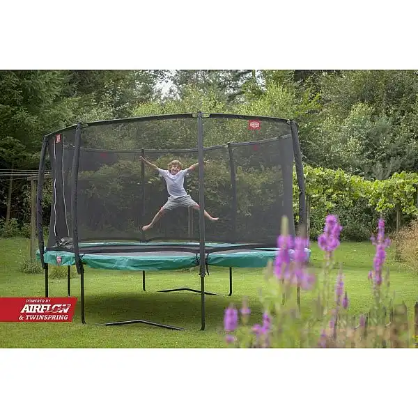 Батут Berg Grand Champion 520см Green с сеткой DLX XL