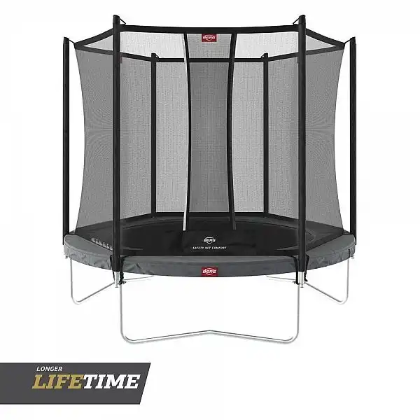 Батут Berg Favorit 200см Grey з сіткою Comfort
