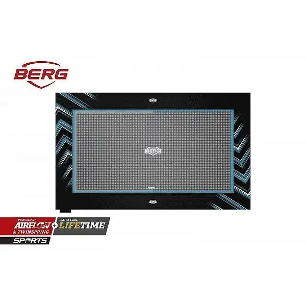 Батут Батут Berg Ultim Elite FlatGround 500см BLACK + AEROWALL
