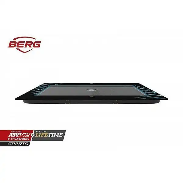 Батут Батут Berg Ultim Elite FlatGround 500см BLACK + AEROWALL