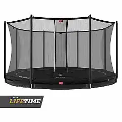 Батут Berg Favorit InGround 430см Black с сеткой Comfort