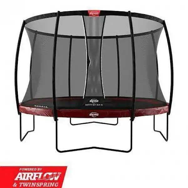 Батут Berg Elite 430см Red с сеткой DLX XL