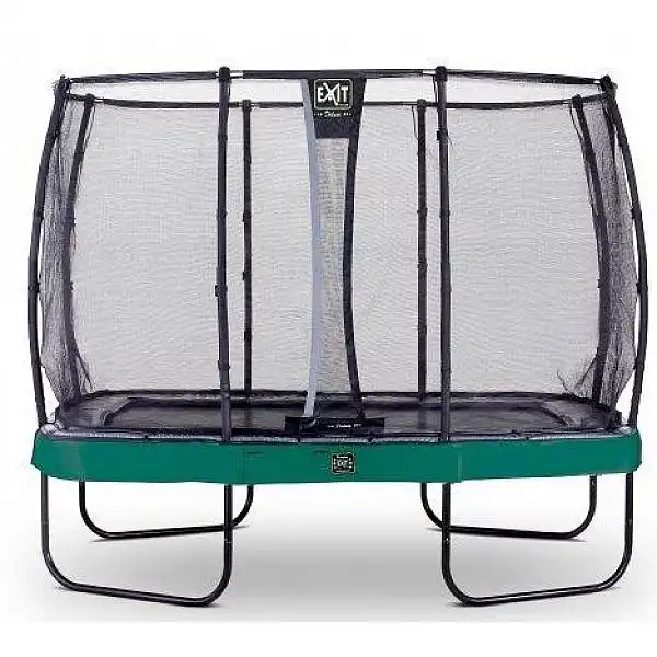 Батут EXIT Elegant Premium призмогональний 214х366см зелений
