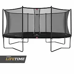 Батут Berg Grand Favorit 520см Black із сіткою Comfort
