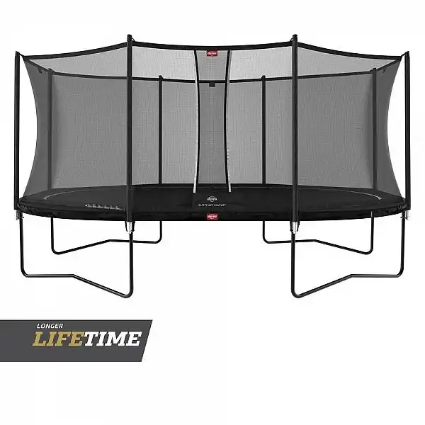 Батут Berg Grand Favorit 520см Black із сіткою Comfort