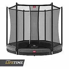 Батут Berg Favorit InGround 270см Grey с сеткой Comfort