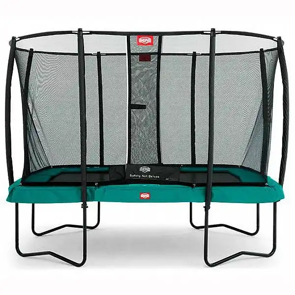 Батут Berg EazyFit Green с сеткой Deluxe EazyFit