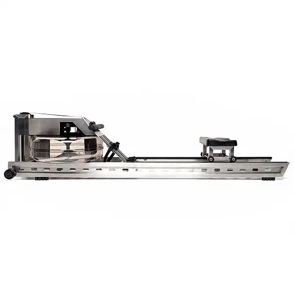 Веслувальний тренажер водний WaterRower S1 LoRise S4 Steel сірий