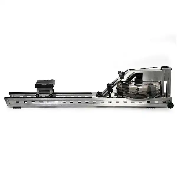 Веслувальний тренажер водний WaterRower S1 LoRise S4 Steel сірий