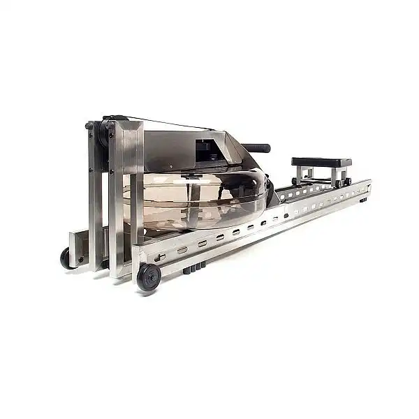 Веслувальний тренажер водний WaterRower S1 LoRise S4 Steel сірий