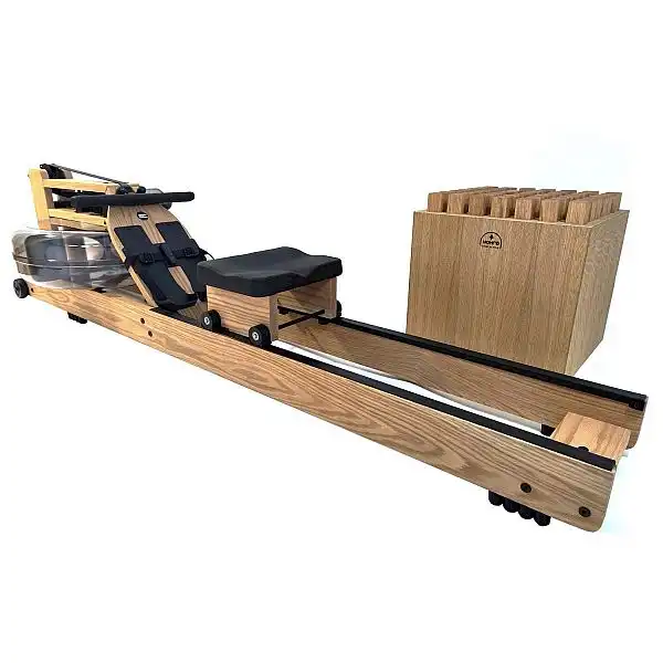 Веслувальний тренажер водний WaterRower S4 Oak жовтий