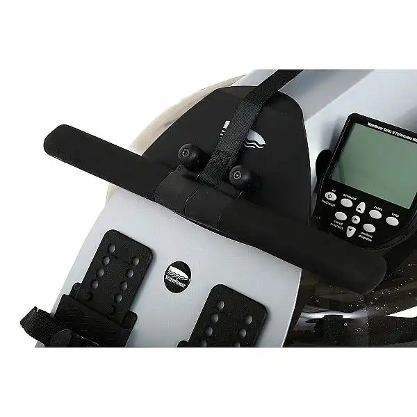 Веслувальний тренажер водний WaterRower M1 LoRise S4 Aluminum сірий