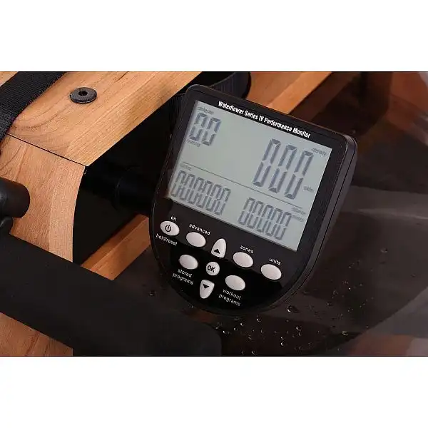 Веслувальний тренажер водний WaterRower Oxbridge S4 Cherry жовтий