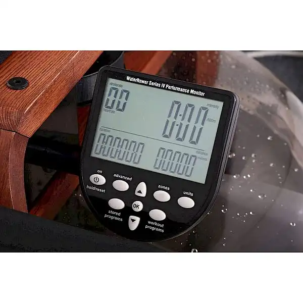 Веслувальний тренажер водний WaterRower Club S4 Ash чорний