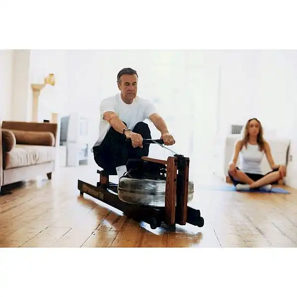 Веслувальний тренажер водний WaterRower Club S4 Ash чорний
