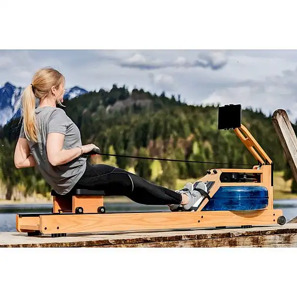 Веслувальний тренажер водний WaterRower Oak Performance SR Oak жовтий