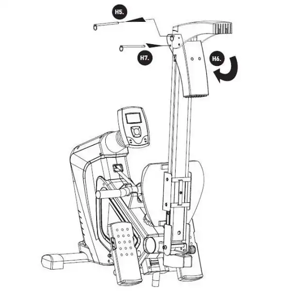 Магнітний тренажер Kettler AXOS Rower 2.0 BLACK