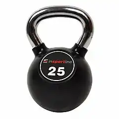 Обгумована гиря inSPORTline Kettlebell Profi 25кг