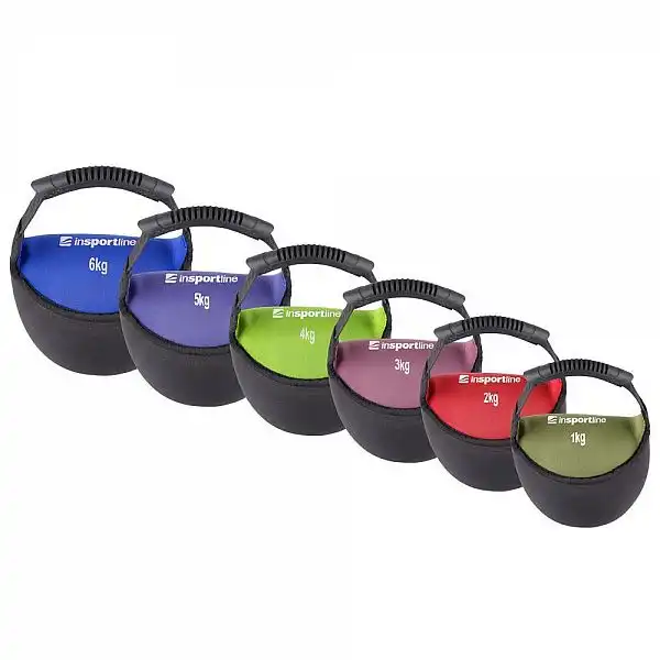Неопренова гиря inSPORTline Bell-bag 1кг