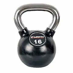 Обгумована гиря inSPORTline Kettlebell Profi 16кг