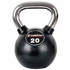 Обгумована гиря inSPORTline Kettlebell Profi 20кг
