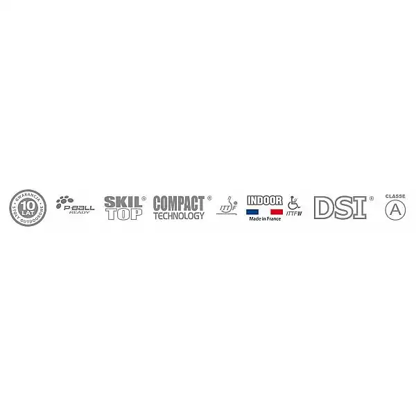 Тенісний стіл Cornilleau Competition 850 Wood ITTF синій