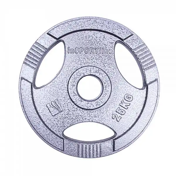 Диск олімпійський сталевий inSPORTline Hamerton 25кг