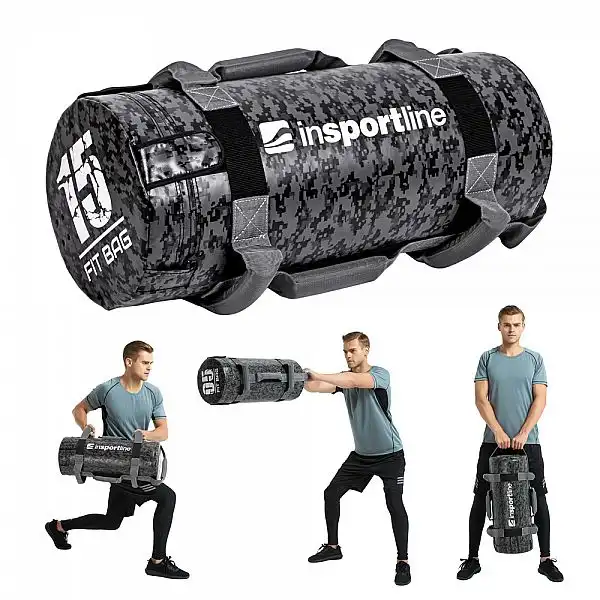 Мішок з піском для тренувань Fitness Crossfit inSPORTline Fitbag Camu 15кг