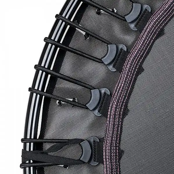 Батут для фітнесу з поручнем inSPORTline Cordy 114см жовтий