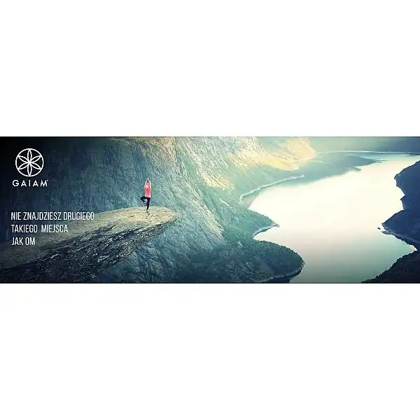 Gaiam йога-набір для початківців (мат, куб, ремінь) 53724