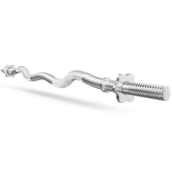 Штанга для упражнений с гантелями Iron Body 95кг