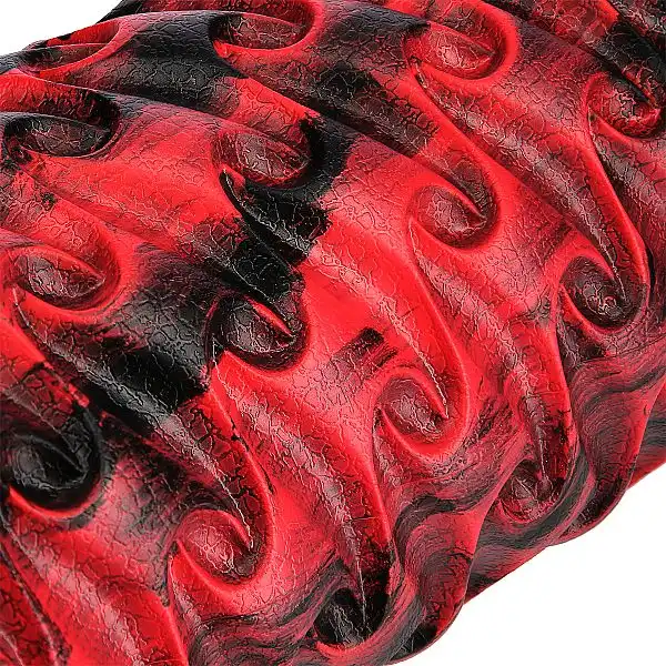 Массажный ролик HMS FS133 красно-черный