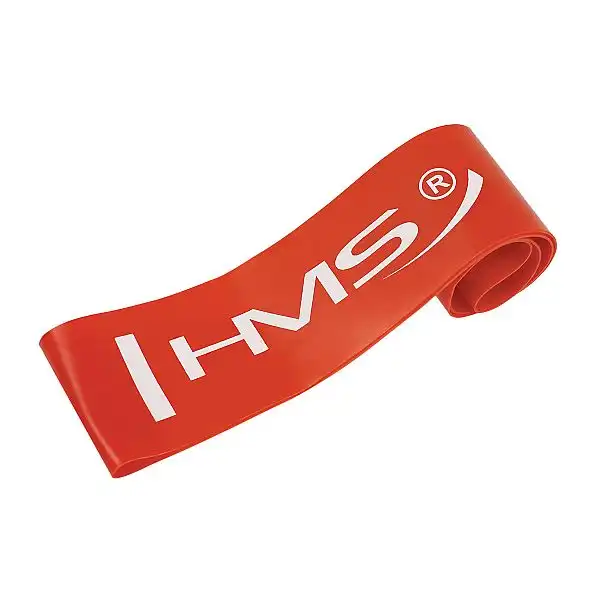 Гума для тренувань HMS GU04 600x50x0.7мм червона
