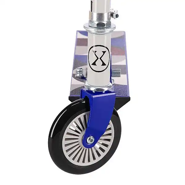 Самокат дитячий 5-10 років Nils Extreme HD026, сіро-синій