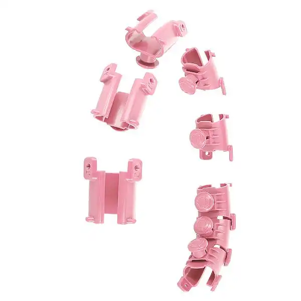 Хула-хуп з обважнювачем HMS HHW12 Plus Size, 48-125см, рожевий