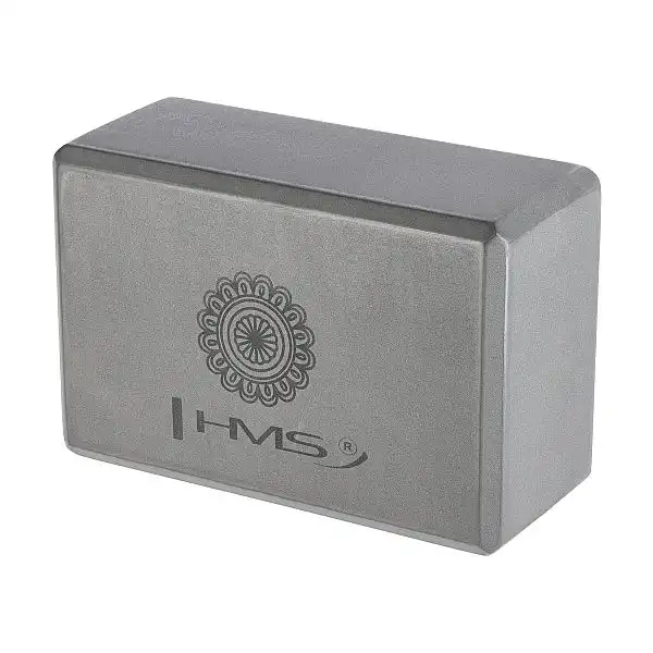 Блок для йоги HMS KJ02, сірий