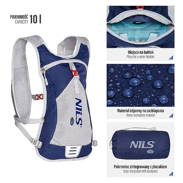 Рюкзак біговий Nils Camp Tripper NC1708 синій