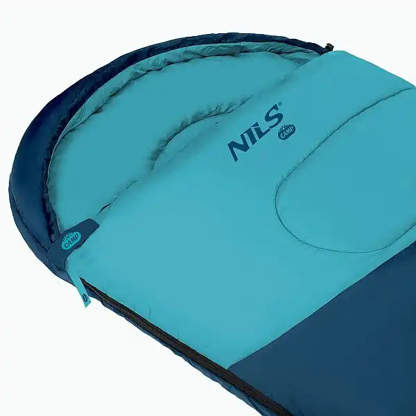 Спальний мішок Nils Camp NC2008 розм. L світлосиній-синій
