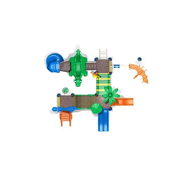 Ігровий комплекс-майданчик для дітей Dinosaur Series HDS-ZLJ117