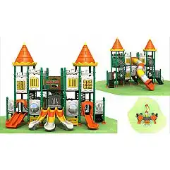 Ігровий комплекс-майданчик для дітей Castle Seies HDS-CB1119